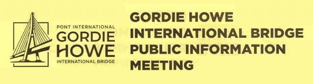 Gordie Howe International Bridge Community Event Header